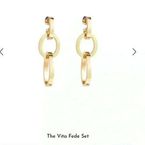 Vite Fed modular earrings that can be worn many different ways! Never worn.